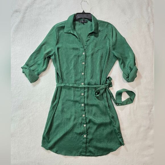 Fred David Dresses & Skirts - "Fred David" women shirt dress size L